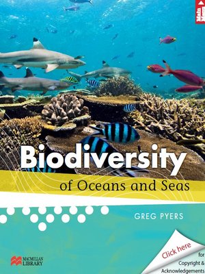 cover image of Biodiversity of Oceans and Seas